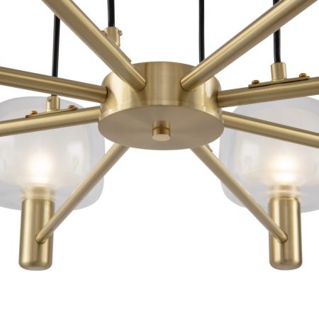 Люстры на штанге — Люстра на штанге Maytoni MOD411PL-08G купить в 