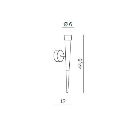 Настенные бра — Настенный светильник Azzardo Brina wall AZ1009 купить в 