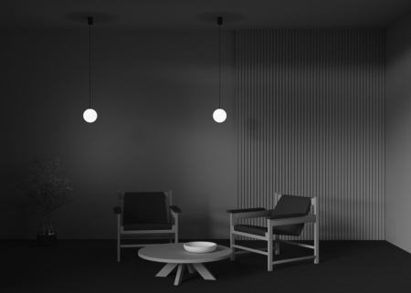 Подвесные светильники — Подвесной светильник Maytoni Technical P039PL-5W4K-10-B купить в 