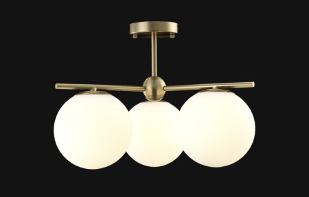 Люстры на штанге — Люстра на штанге Crystal Lux FELIZ SP-PL3 BRONZE/WHITE купить в 