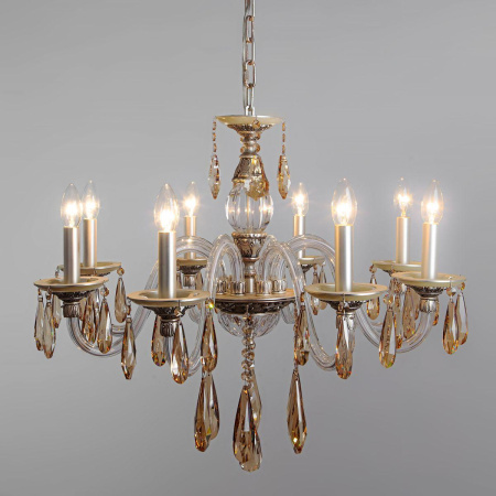 Люстры подвесные — Подвесная люстра Abrasax Tina 3119/8GO купить в 