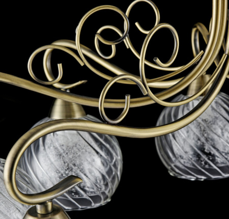 Люстры накладные — Накладная люстра Freya FR2662-PL-08-BZ купить в 