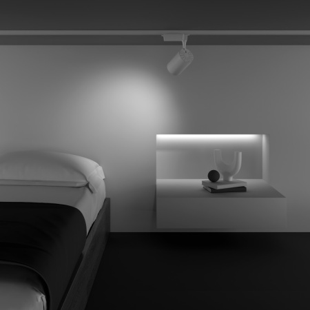 Трековые светильники — Светильник на шине Maytoni Technical TR003-1-15W3K-W-W купить в 