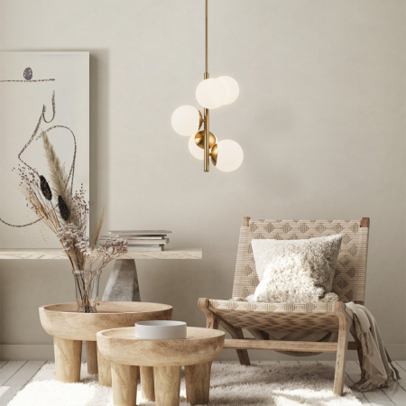 Люстры на штанге — Люстра на штанге Freya FR5199PL-05BS1 купить в 