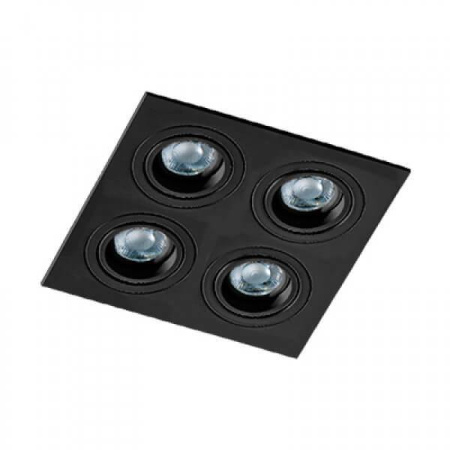 Cветильники потолочные встраиваемые — Встраиваемый светильник Azzardo Caro 4 Square AZ2443 купить в  Cветильники потолочные встраиваемые — Встраиваемый светильник Azzardo Caro 4 Square AZ2443 купить в
