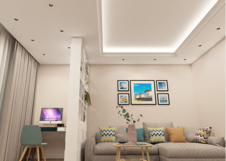 Встраиваемые точечные светильники — Встраиваемый светильник Denkirs DK3061-WH+BK купить в 