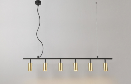 Люстры подвесные — Подвесная люстра Crystal Lux CLT 015C6 L1200 BL-GO купить в 