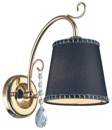 Потолочные светильники — Бра Lumien Hall Августа 1009/1W-FGD-BK купить в 