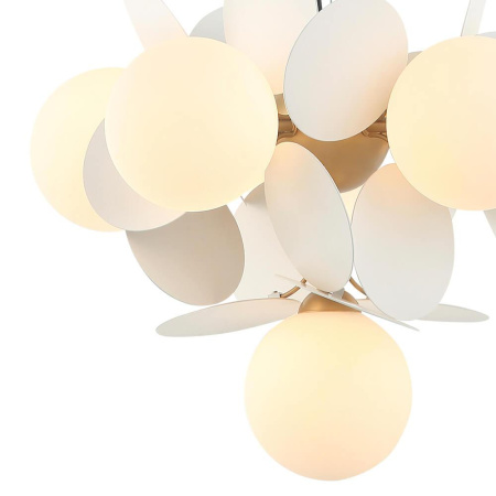 Люстры подвесные — Подвесная люстра Lumien Hall Ilmari LH4136/6P-GD-WT купить в 