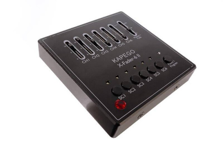 Светодиодные ленты — Контроллер Deko-Light DMX wall control X-Fade-6 II 861203 купить в  Светодиодные ленты — Контроллер Deko-Light DMX wall control X-Fade-6 II 861203 купить в