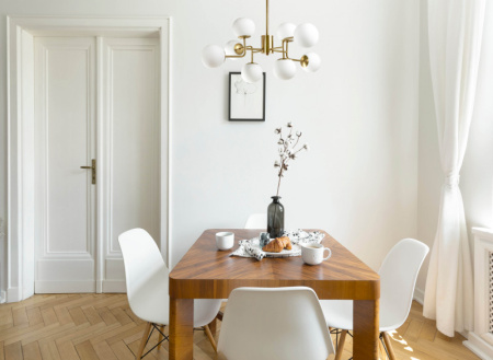 Люстры на штанге — Люстра на штанге DeMarkt 707011808 купить в 