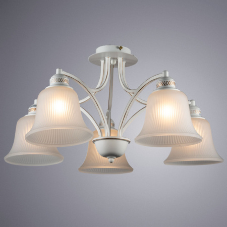Люстры накладные — Накладная люстра ARTE Lamp A2713PL-5WG купить в  Люстры накладные — Накладная люстра ARTE Lamp A2713PL-5WG купить в