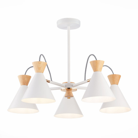 Люстры на штанге — Люстра на штанге Evoluce SLE125102-05 купить в 