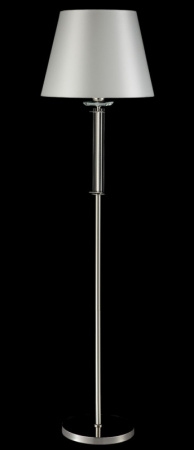 Торшеры и напольные светильники — Торшер Crystal Lux NICOLAS PT1 NICKEL/WHITE купить в  Торшеры и напольные светильники — Торшер Crystal Lux NICOLAS PT1 NICKEL/WHITE купить в