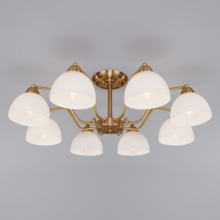 Люстры на штанге — Люстра на штанге Eurosvet 30172/8 античная бронза купить в 