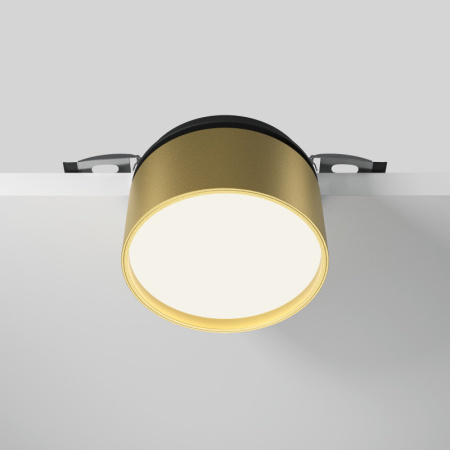 Встраиваемые точечные светильники — Встраиваемый светильник Maytoni Technical DL024-12W4K-BMG купить в 