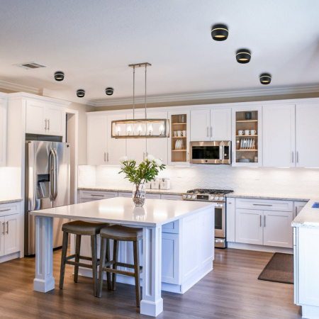 Накладные точечные светильники — Накладной светильник Feron 41510 купить в 