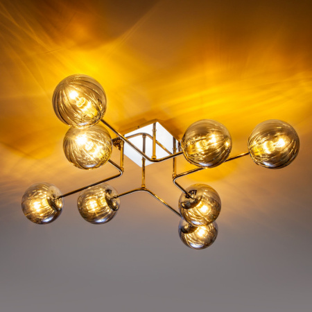 Люстры на штанге — Люстра на штанге Eurosvet 30140/8 хром купить в  Люстры на штанге — Люстра на штанге Eurosvet 30140/8 хром купить в