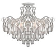 Каскадная люстра AM Group MONICA PL6 SILVER