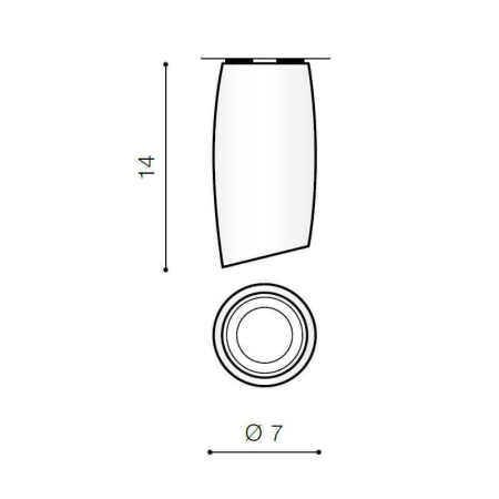 Накладные светильники — Накладной светильник Azzardo Vasko AZ1489 купить в 