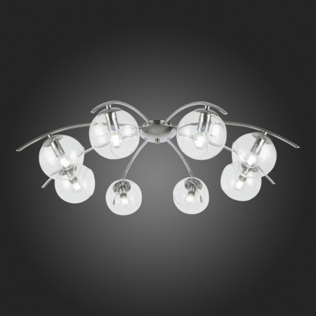 Люстры накладные — Накладная люстра Evoluce SLE102602-08 купить в 