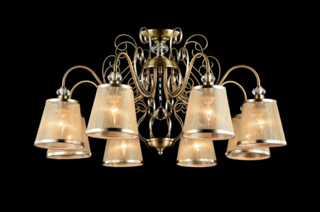 Люстры подвесные — Подвесная люстра Freya FR2405-PL-08-BZ купить в 