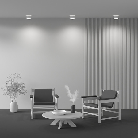 Накладные точечные светильники — Накладной светильник Maytoni Technical C009CW-L16W купить в 