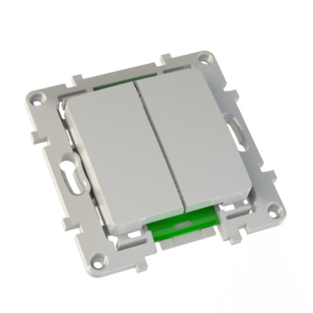 Выключатели — Выключатель HiTE PRO HP-LE-2-white купить в 