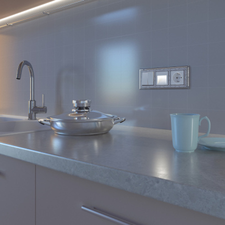 Подсветка стен и ступеней — Подсветка ступеней лестницы Werkel W1154201 купить в 