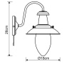 Настенные бра — Бра ARTE Lamp A5518AP-1AB купить в  Настенные бра — Бра ARTE Lamp A5518AP-1AB купить в