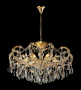 Люстры подвесные — Подвесная люстра Crystal Lux HOLLYWOOD SP-PL8 GOLD D800 купить в 