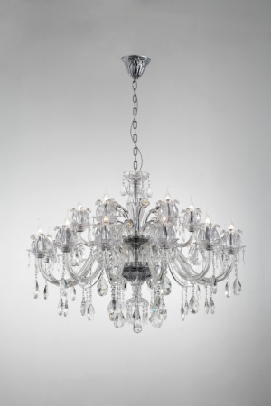 Люстры подвесные — Подвесная люстра Lucia Tucci ASHANTI 1250.18 clear купить в 