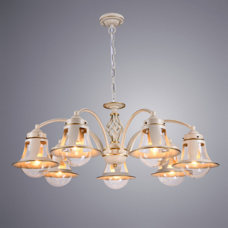 Люстры подвесные — Подвесная люстра ARTE Lamp A7022LM-7WG купить в  Люстры подвесные — Подвесная люстра ARTE Lamp A7022LM-7WG купить в