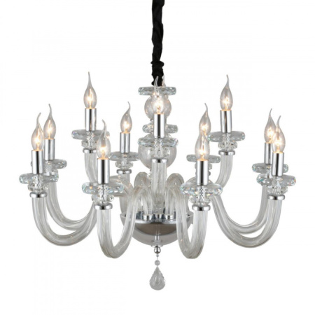 Люстры подвесные — Подвесная люстра Omnilux OML-89303-12 купить в 