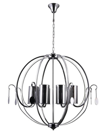 Люстры подвесные — Подвесная люстра Lumien Hall Илис 3303/8H-CR-SNS-SY купить в 