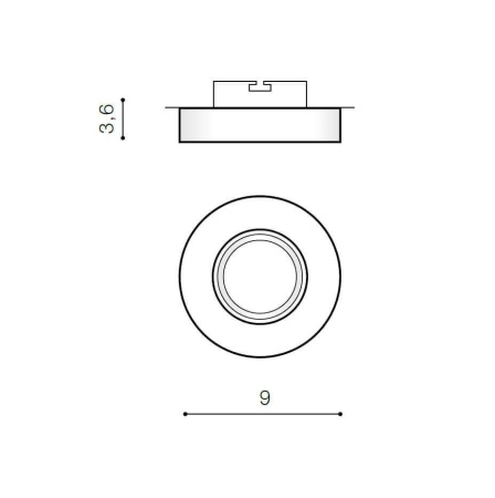 Cветильники потолочные встраиваемые — Встраиваемый светильник Azzardo Savio Round AZ2779 купить в  Cветильники потолочные встраиваемые — Встраиваемый светильник Azzardo Savio Round AZ2779 купить в
