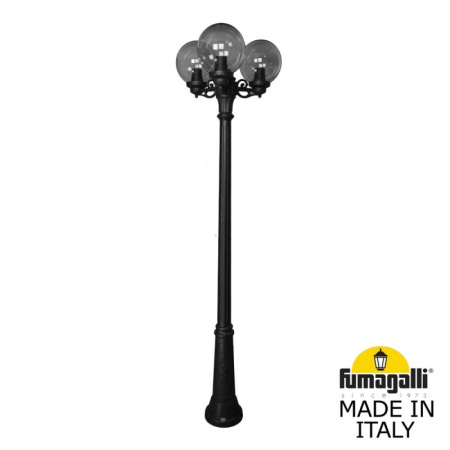 Высокие уличные фонари — Садово-парковый светильник Fumagalli G25.157.S30.AZF1R купить в 