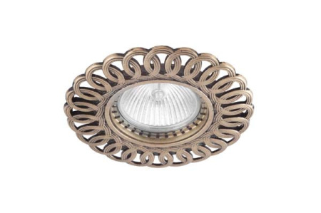 Встраиваемые точечные светильники — Встраиваемый светильник Donolux N1555-Old Gold купить в 