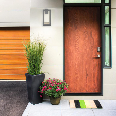 Уличные настенные светильники — Светильник настенный Elektrostandard 1527 TECHNO LED серый купить в 