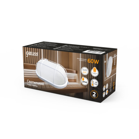 Пылевлагозащищенные светильники — Пылевлагозащищенный светильник Gauss 926602216 купить в 