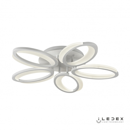 Потолочные светильники — Потолочная люстра iLedex Star X8878-5 WH купить в  Потолочные светильники — Потолочная люстра iLedex Star X8878-5 WH купить в