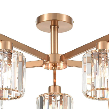 Люстры на штанге — Потолочная люстра Escada Adorn 692/5P Сopper купить в  Люстры на штанге — Потолочная люстра Escada Adorn 692/5P Сopper купить в