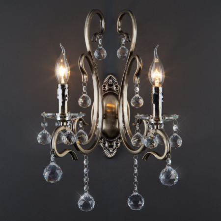 Настенные бра — Бра Eurosvet 12505/2 античная бронза Strotskis купить в  Настенные бра — Бра Eurosvet 12505/2 античная бронза Strotskis купить в