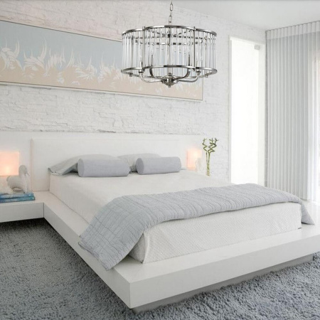 Люстры подвесные — Подвесная люстра Lumien Hall Мартино LH3038/5P-B-NK-CL купить в 