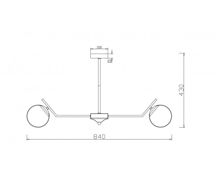 Люстры на штанге — Люстра на штанге Freya FR5173PL-08BS купить в 