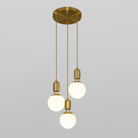 Подвесные светильники — Подвесной светильник Eurosvet 50151/3 латунь купить в 