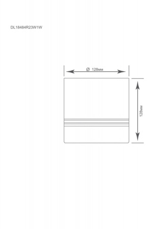 Накладные точечные светильники — Накладной светильник Donolux DL18484R23W1W купить в 