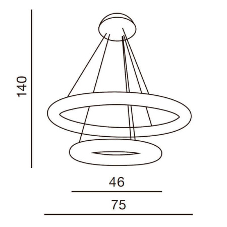 Люстры подвесные — Подвесная люстра Azzardo Angel 2 AZ1319 купить в 