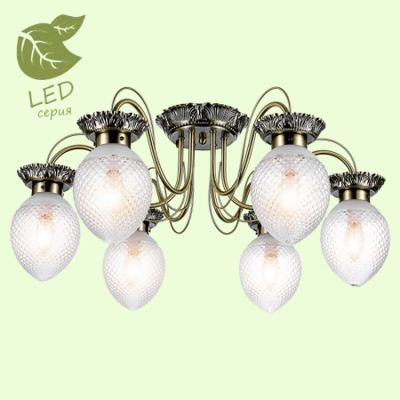 Люстры накладные — Накладная люстра Lussole GRLSP-8027 купить в  Люстры накладные — Накладная люстра Lussole GRLSP-8027 купить в