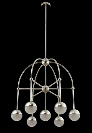 Люстры на штанге — Люстра на штанге Crystal Lux TRUENA SP-PL6+1 NICKEL купить в 